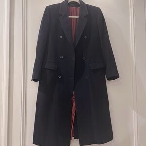 CASHMERE Navy Coat
